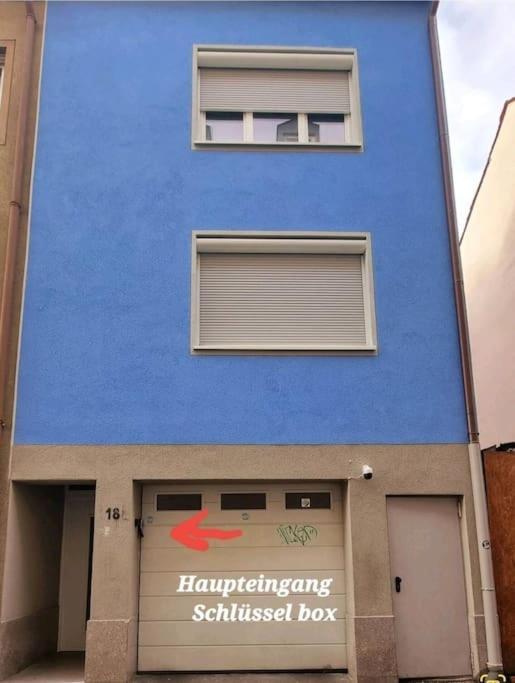 Zimmer In Wuerzburg Stadtmitte Bagian luar foto